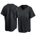 kiarac C.Cubs #6 Matt Shaw Player Black T-shirt Home Game Stitched Jerseys