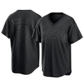 kiarac C.Cubs #7 Dansby Swanson Player Black T-shirt Home Game Stitched Jerseys