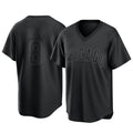 kiarac C.Cubs #8 Ian Happ Player Black T-shirt Home Game Stitched Jerseys