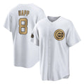 kiarac C.Cubs #8 Ian Happ Player Gold All-Star Game Home Stitched Jerseys