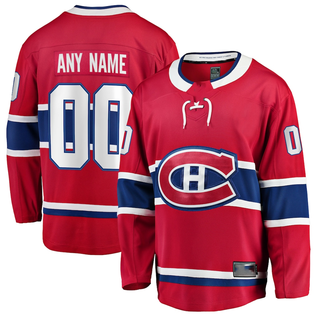 Kiarac Cheap M.Canadiens Red Home Breakaway Jerseys