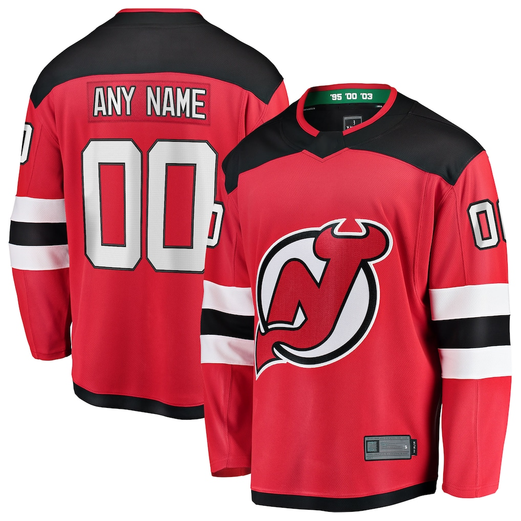 Kiarac Cheap NJ.Devils Red Home Breakaway Jerseys