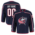 Kiarac Custom CB.Jackets Navy Home Authentic Pro Jersey