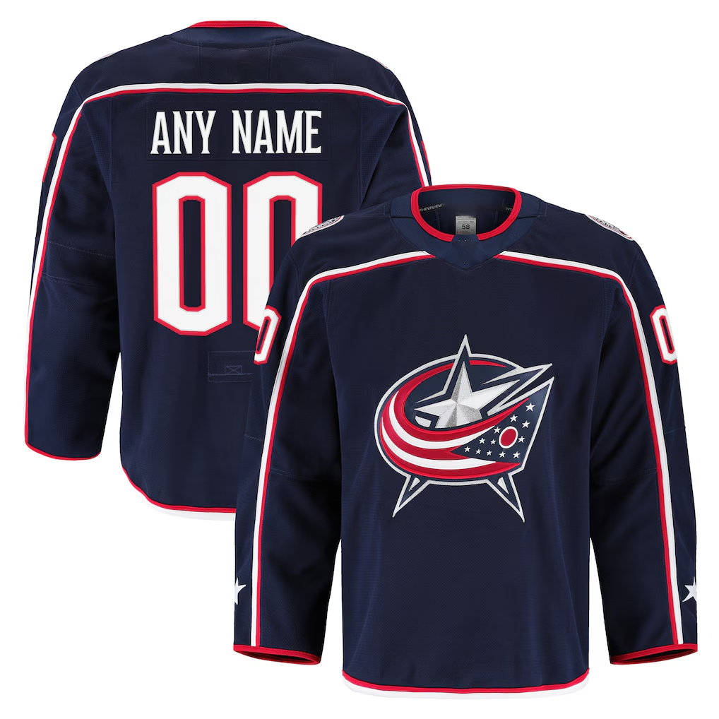 Kiarac Custom CB.Jackets Navy Home Authentic Pro Jersey