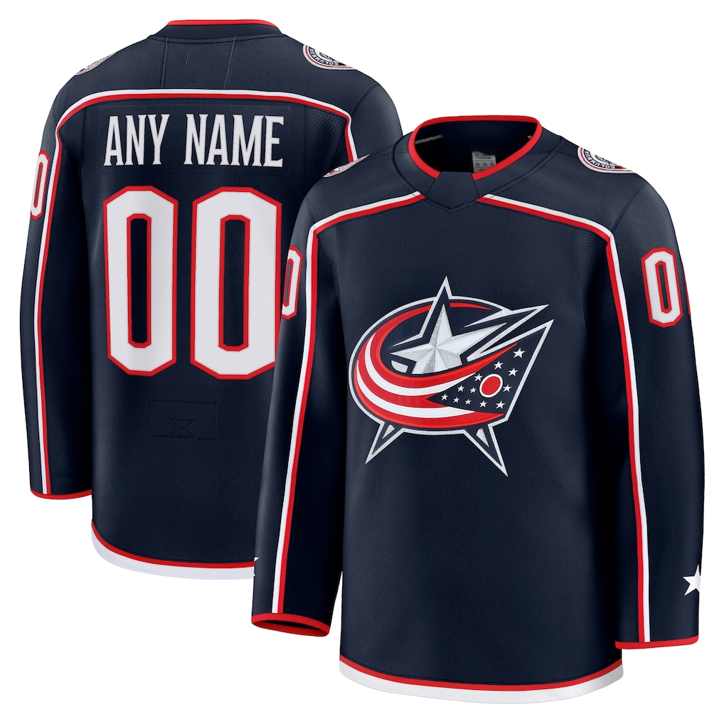 Kiarac Custom CB.Jackets  Navy Home Premium Jersey