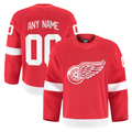 Kiarac Custom DR.Wings Red Home Authentic Pro Jerseys