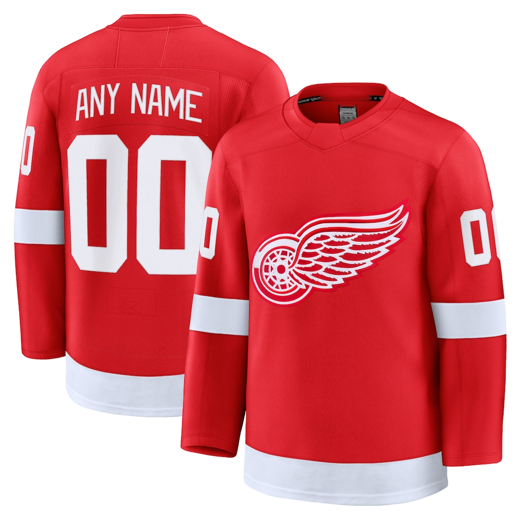 Kiarac Custom DR.Wings Red Home Premium Jerseys