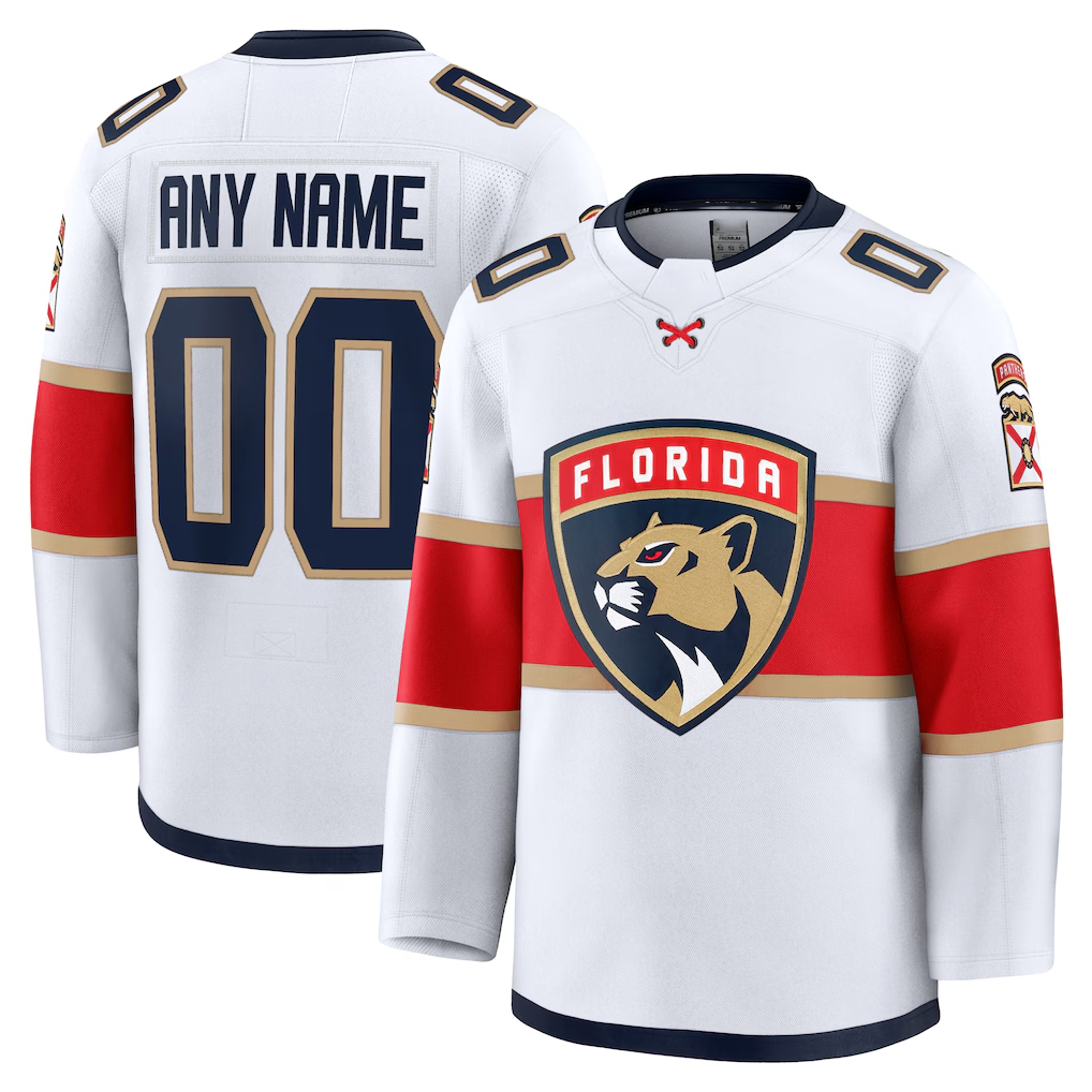 Kiarac Custom F.Panthers Black 2024 Military Appreciation Custom Practice Jerseys