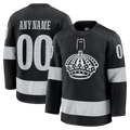 Kiarac Custom LA.Kings Black Alternate Premium Jerseys