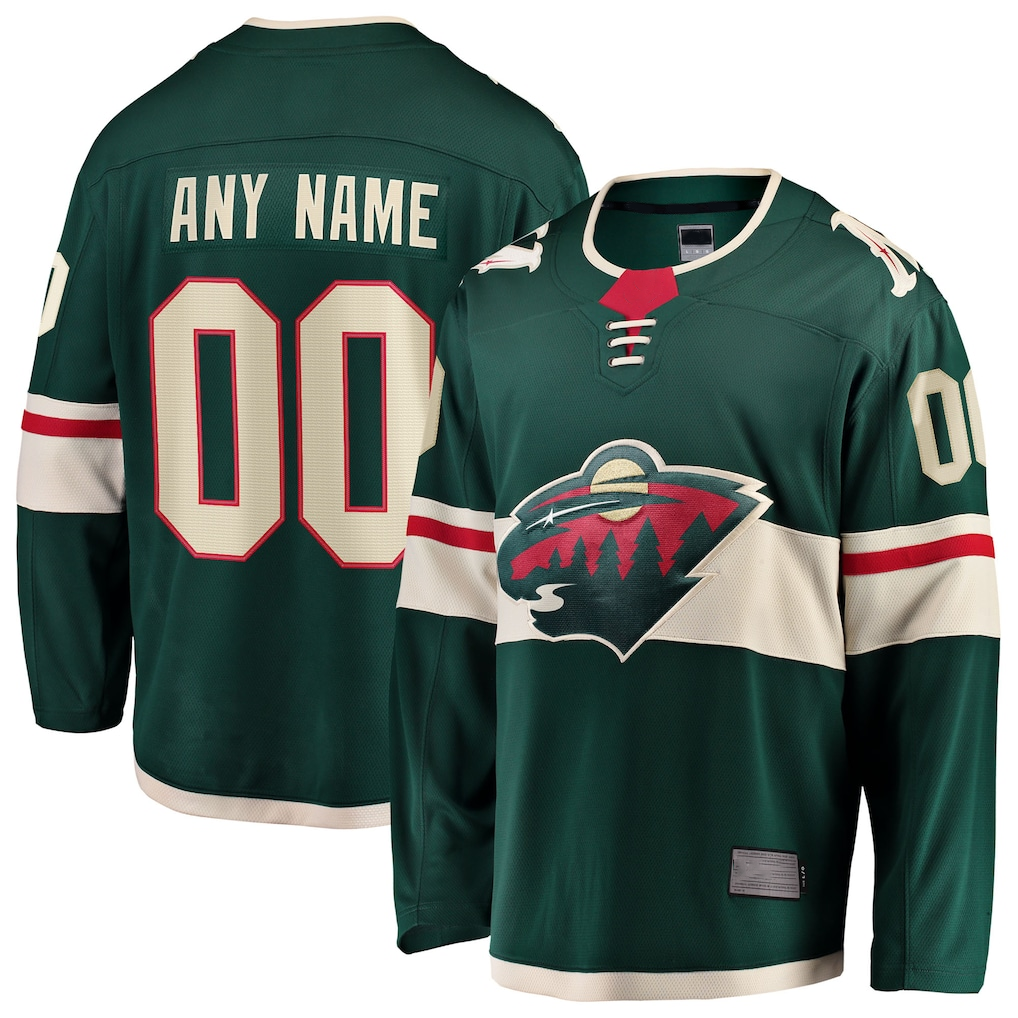 Kiarac Custom M.Wild Green Home Breakaway Jerseys