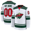 Kiarac Custom M.Wild White Away Premium Jerseys