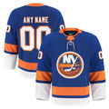 Kiarac Custom NY.Islanders Royal Home Authentic Pro Jerseys
