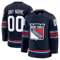 Kiarac Custom NY.Rangers Navy Alternate Premium Jerseys