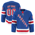 Kiarac Custom NY.Rangers Royal Home Authentic Pro Jerseys