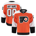 Kiarac Custom P.Flyers Orange Home Authentic Pro Jerseys