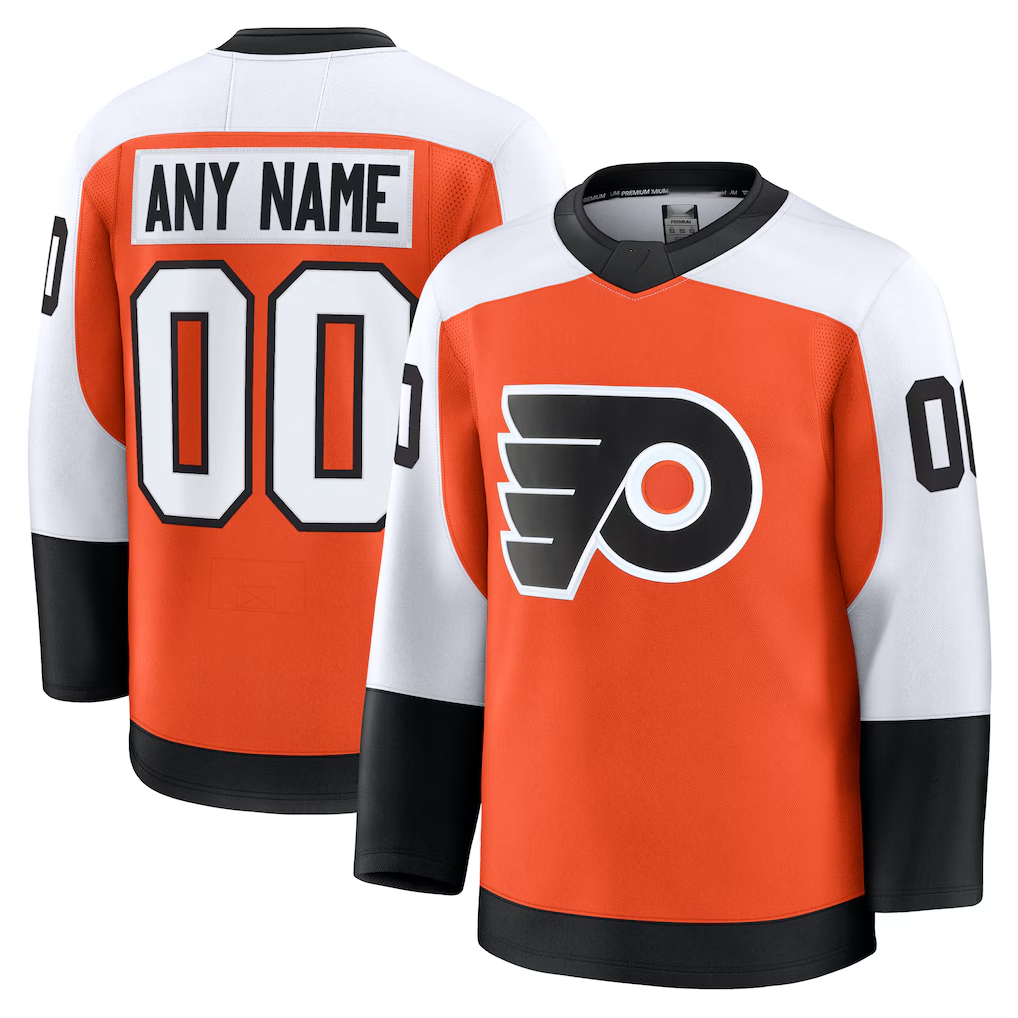 Kiarac Custom P.Flyers Orange Home Premium Jerseys