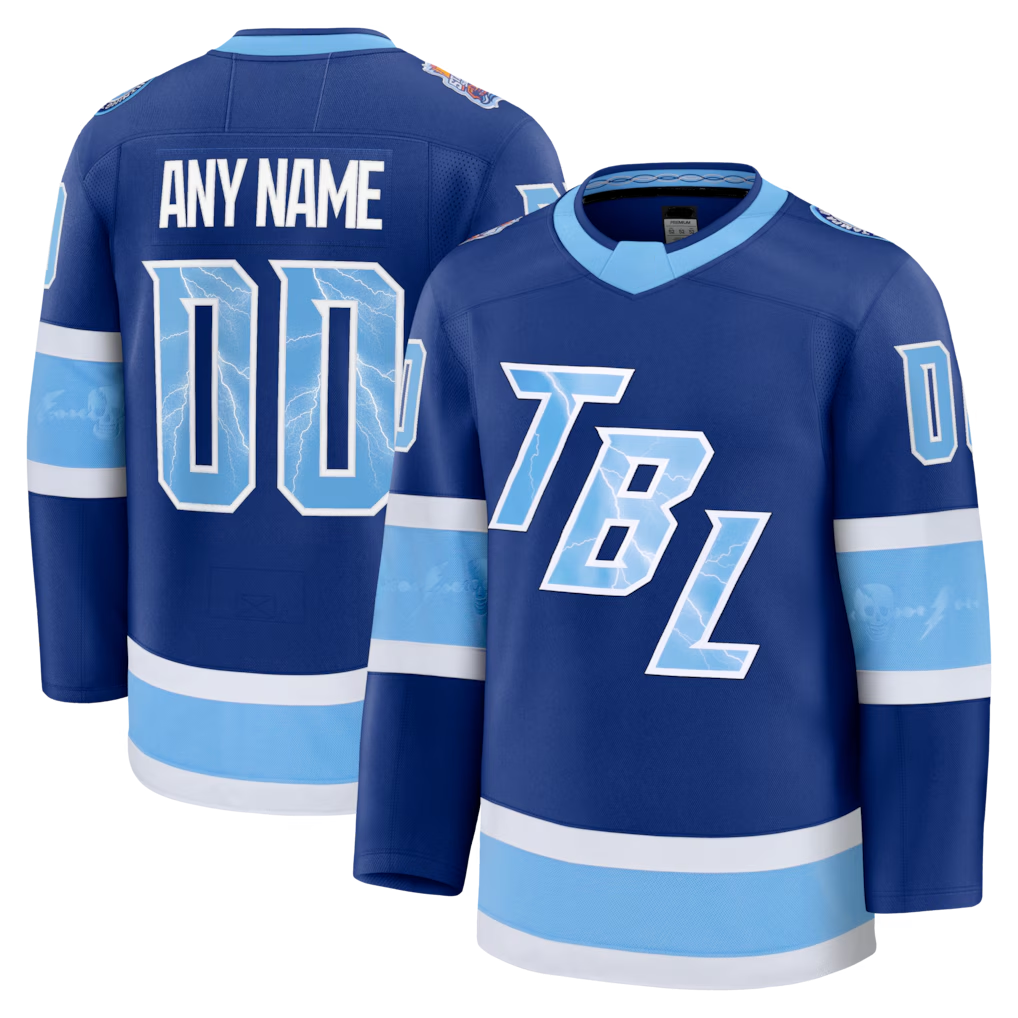 Kiarac Custom TB.Lightning Blue 2026 Stadium Series Premium Jerseys