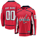 Kiarac Custom W.Capitals Red Home Premium Jerseys