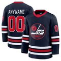 Kiarac Custom W.Jets Navy Alternate Premium Jerseys