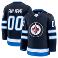 Kiarac Custom W.Jets Navy Home Premium Jerseys