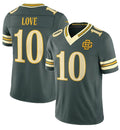Kiarac GB.Packers #10 Jordan Love Dark Green 2026 F.U.S.E. Rivalries Collection Limited Football Stitched Jersey