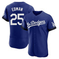 kiarac LA.Dodgers #25 Tommy Edman Player Royal City Connect Elite Home Stitched Jerseys