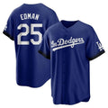 kiarac LA.Dodgers #25 Tommy Edman Player Royal City Connect Home Game Stitched Jerseys