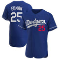 kiarac LA.Dodgers #25 Tommy Edman Player Royal Limited Elite Home Stitched Jerseys