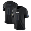 Kiarac LA.Rams #0 Byron Young Player Black Impact Limited Home Game Stitched Jerseys