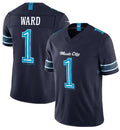 Kiarac T.Titans #1 Cameron Ward Navy 2026 F.U.S.E. 'Music City' Rivalries Collection Limited Football Stitched Jersey